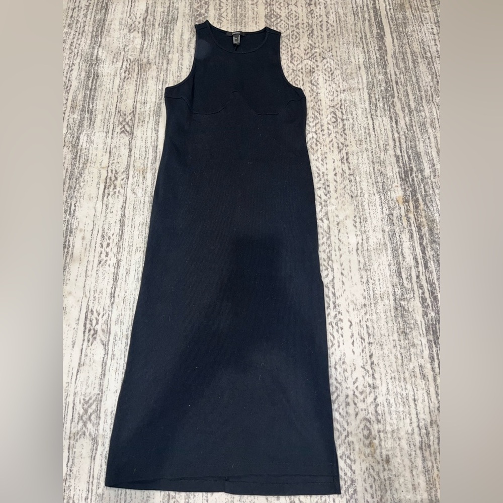 Forever 21 Black Midi Dress